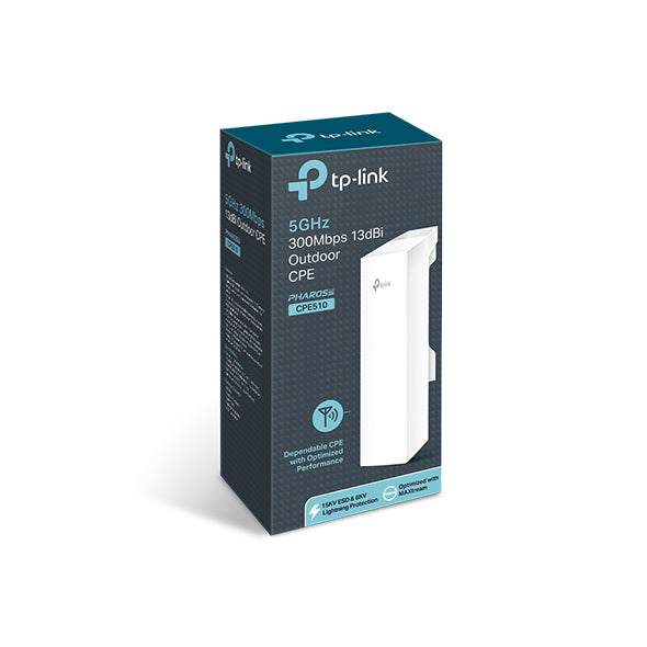 TP-Link 5GHz 300Mbps 13dBi Outdoor CPE - TL-CPE510
