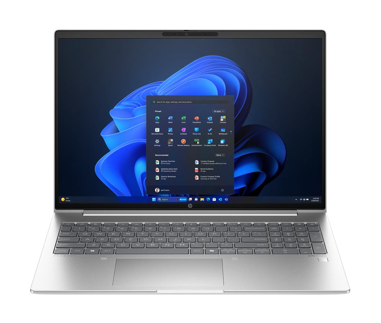 HP Slim backpack 15.6"