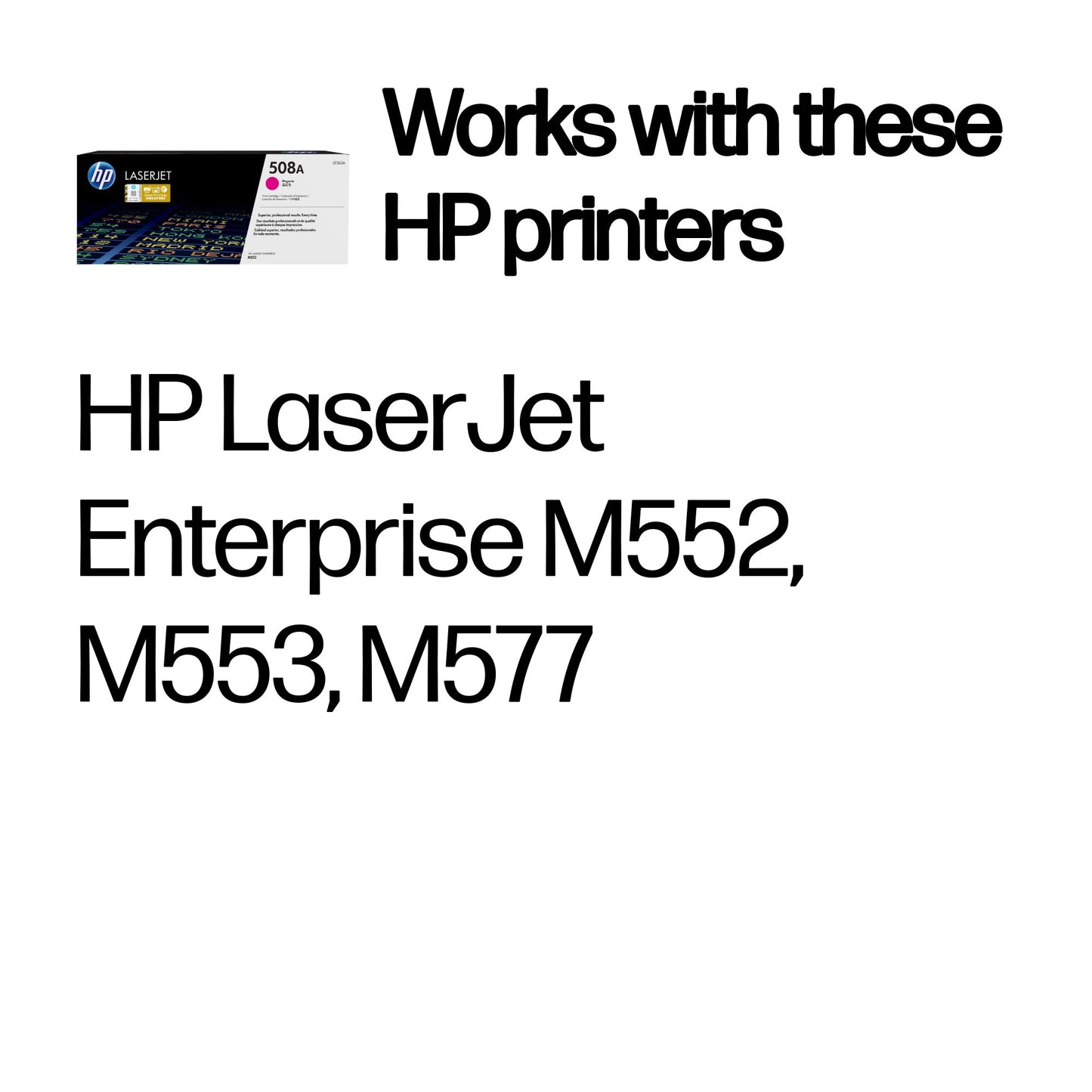 HP TONER CF363A - 508A Magenta