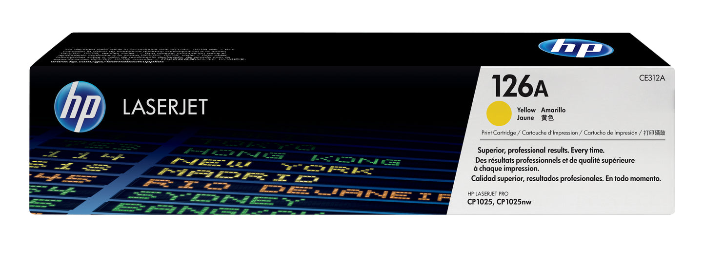 HP TONER CE312A YELLOW
