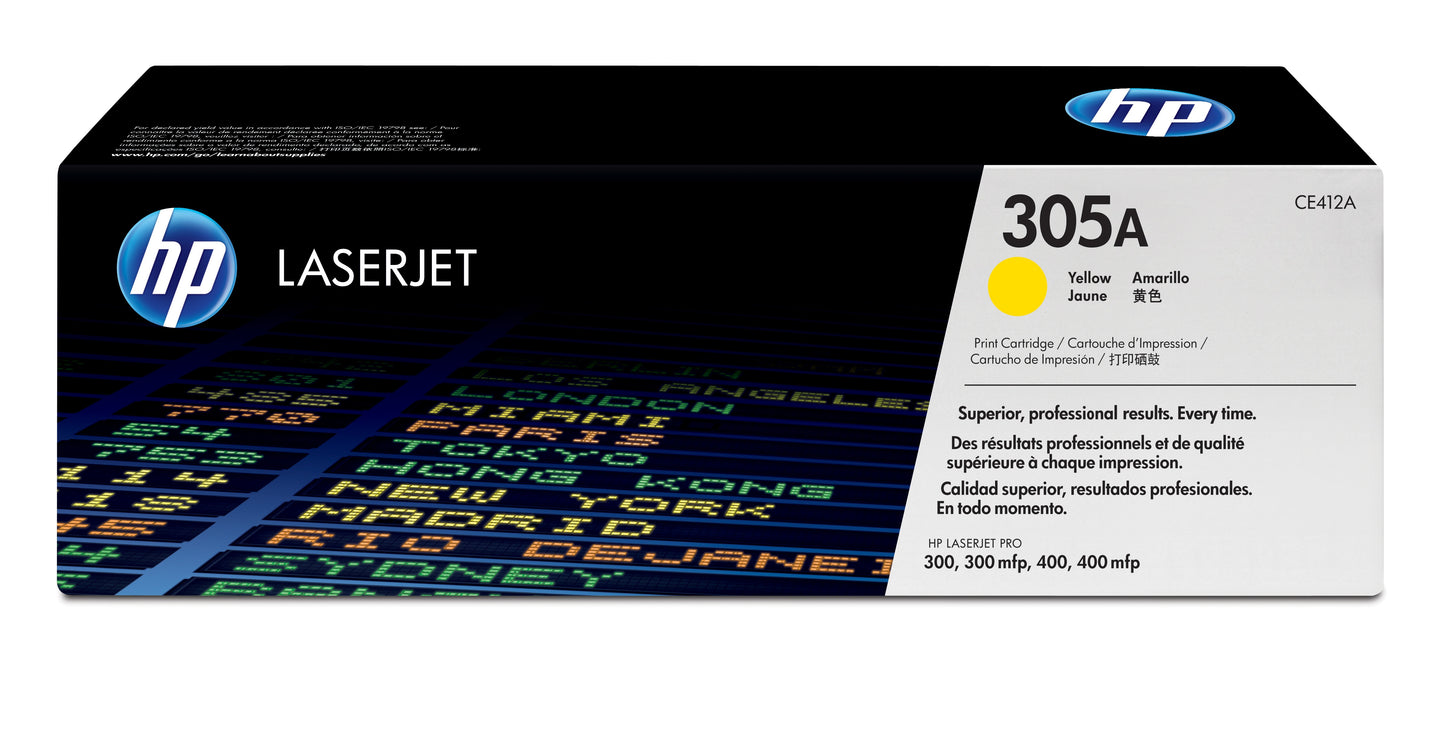 HP TONER CE412A YELLOW