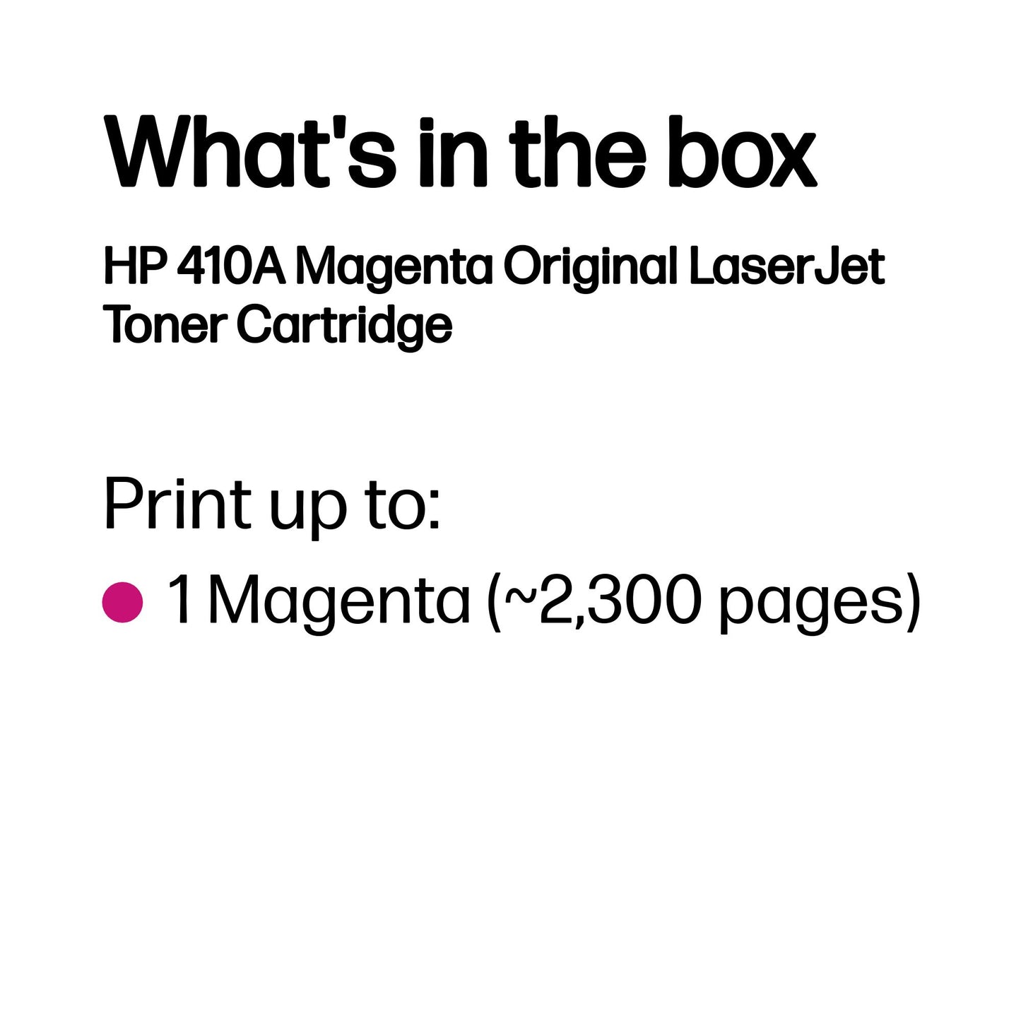 HP TONER CF413A