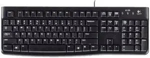 Logitech K120 Wired Keyboard  - Black - 920-002508