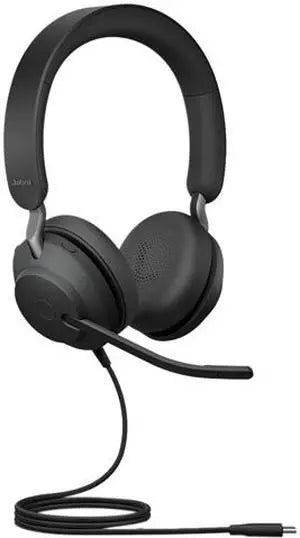 Jabra Evolve2 40 SE STEREO USB-A Headset (Microsoft Version)