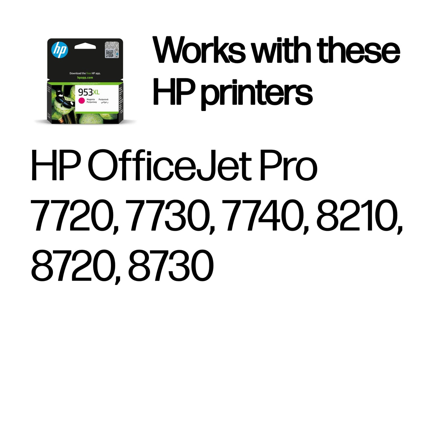 HP CARTRIDGE 953XL-Magenta (F6U17AE)