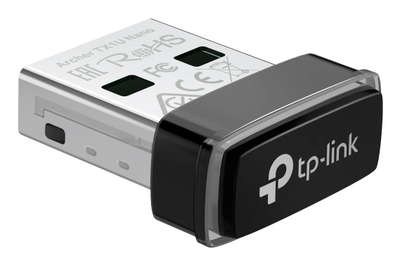 TP-Link AX300 Nano Wi-Fi 6 Wireless USB Adapter - TL-ARCHER TX1U NANO
