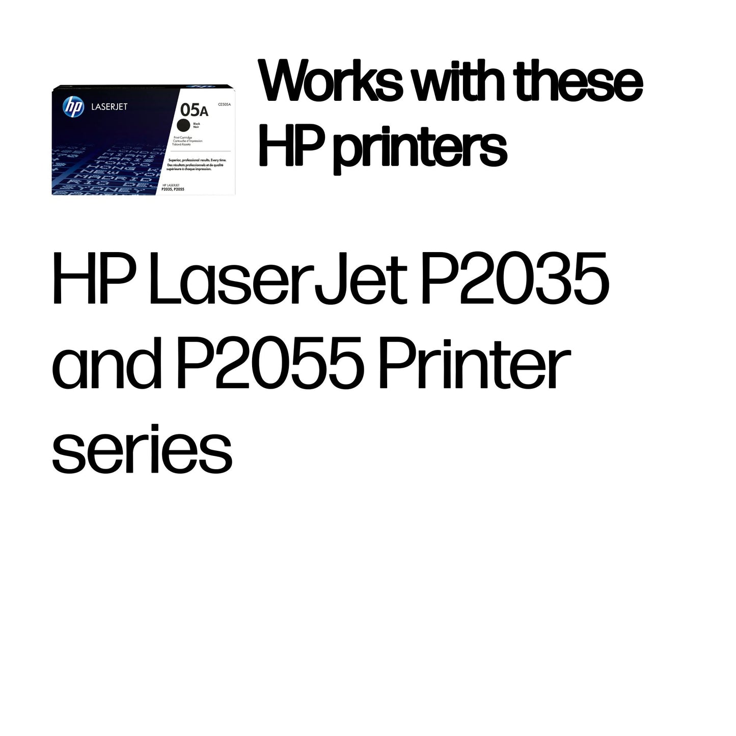 HP TONER CE505A BLACK
