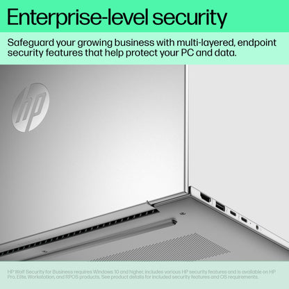 HP ProBook 460 16 inch G11 Notebook PC (A23A1EA) Intel® Core™ Ultra 7 155U, 8 GB DDR5-5600, 512 GB P