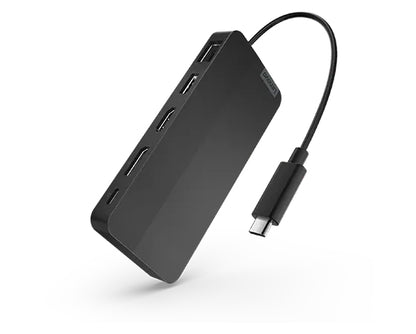 Lenovo USB-C Dual Display Travel Dock with 100W Adapter_UK