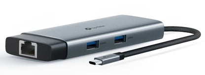 TP-Link 6 Port Hub - USB Type C to RJ 45, Two USB A, HDMI, PD and Type C - TL-UH6120C