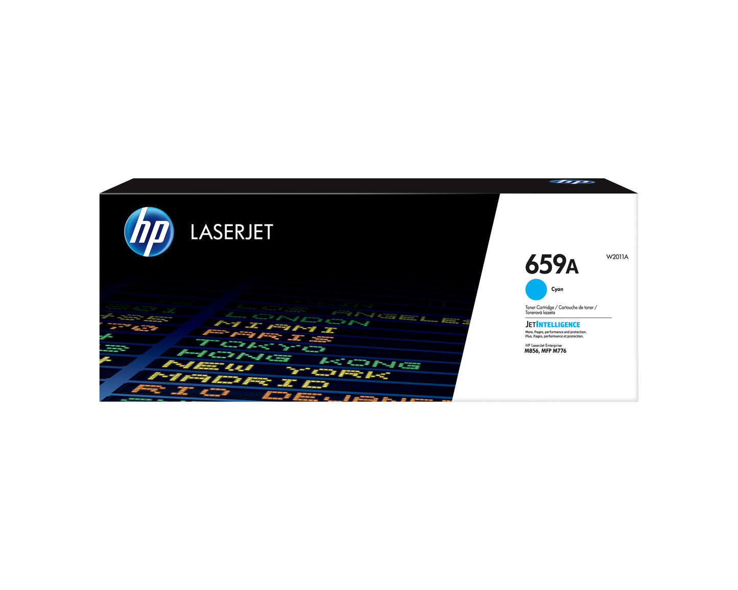HP 659A CYAN TONER
