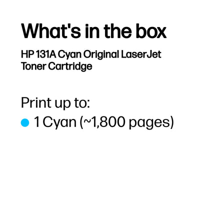 HP TONER CF211A CYAN