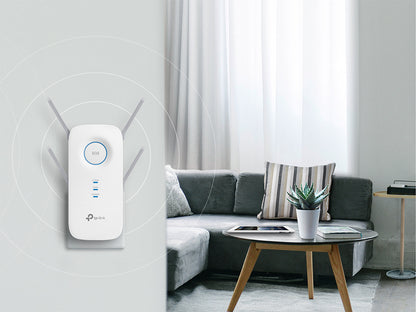 TP-Link AC2600 Mesh Wireless N Wall Plugged Range Extender - TL-RE650