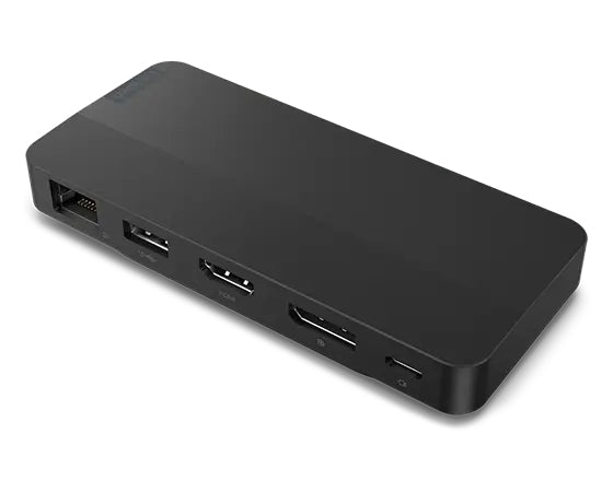Lenovo USB-C Dual Display Travel Dock with 100W Adapter_UK