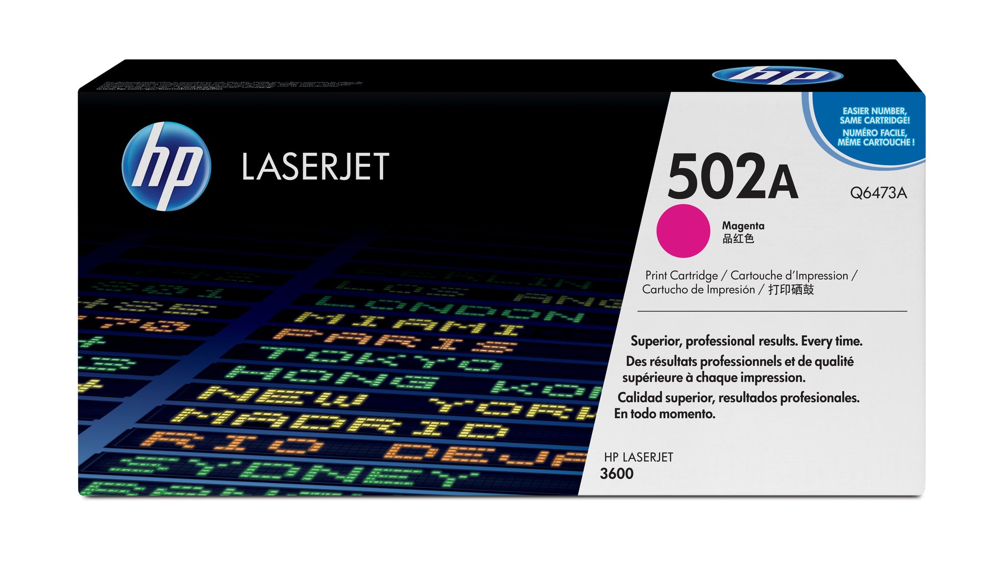 HP 502A Magenta Original LaserJet Toner Cartridge