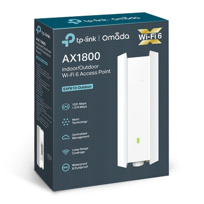 TP-Link AX1800 Indoor/Outdoor Wi-Fi 6 Access Point - TL-EAP610-OUTDOOR
