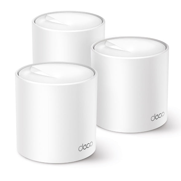 TP-Link Deco X10 AX1500 Whole Home Mesh Wi-Fi 6 System (3 Pack) - TL-DECO X10