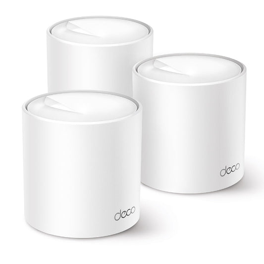 TP-Link Deco X10 AX1500 Whole Home Mesh Wi-Fi 6 System (3 Pack) - TL-DECO X10