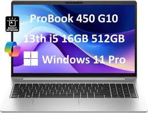 HP PROBOOK 450 G10 I5-1335U 16GB DDR4 3200 / 1TB SSD RTX 2050 4GB  DOS, 15.6" FHD, Non backlit, 1 Ye