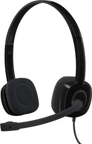 Logitech H151 Stereo Headset - Black (3.5mm Jack)