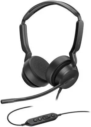 YEALINK - UH42 Dual Teams USB-C/A-Corded USB with mute, call and volume control on the cord, On the
