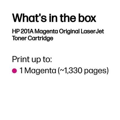 HP TONER CF403A - 201A MAGENTA