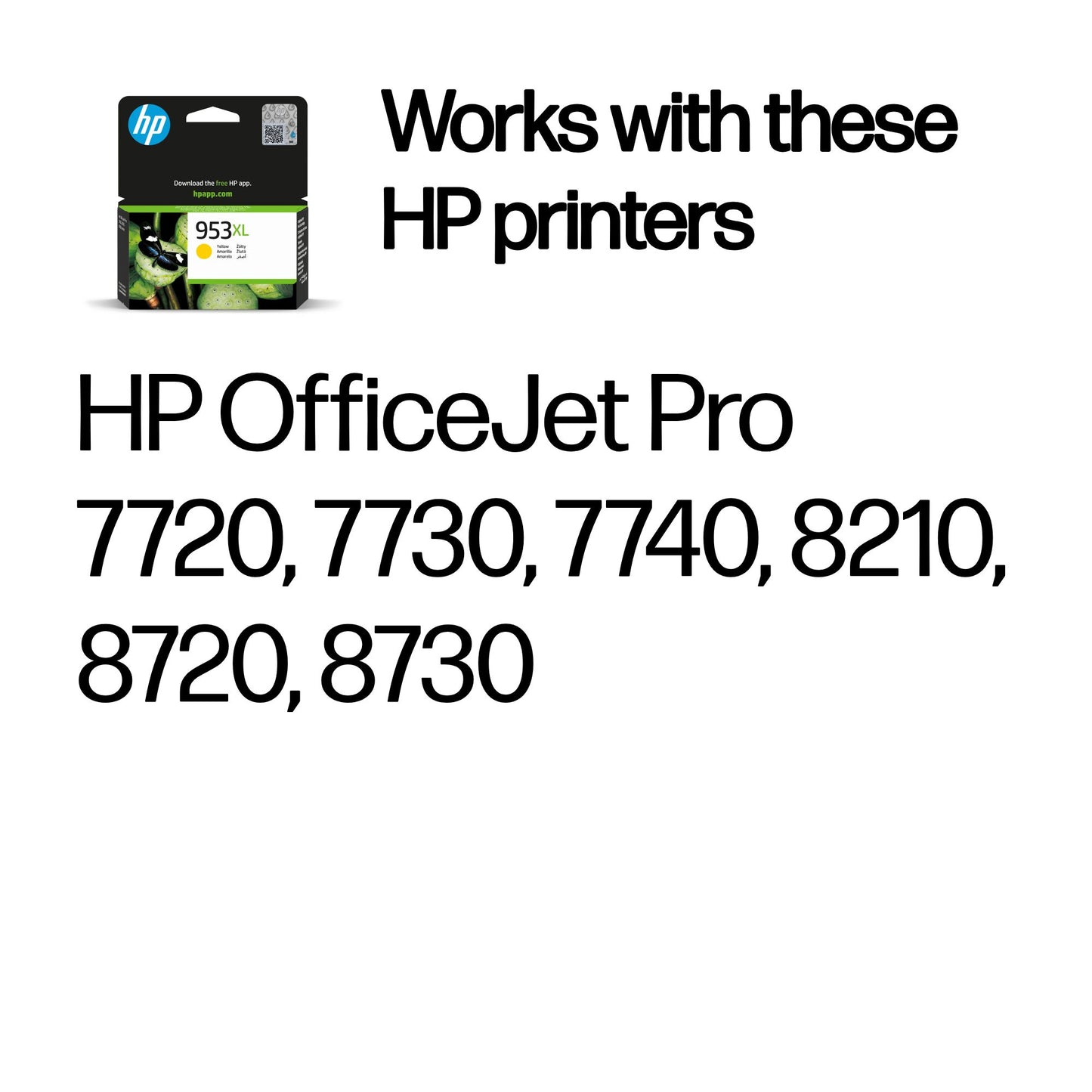 HP CARTRIDGE 953XL-Yellow (F6U18AE)