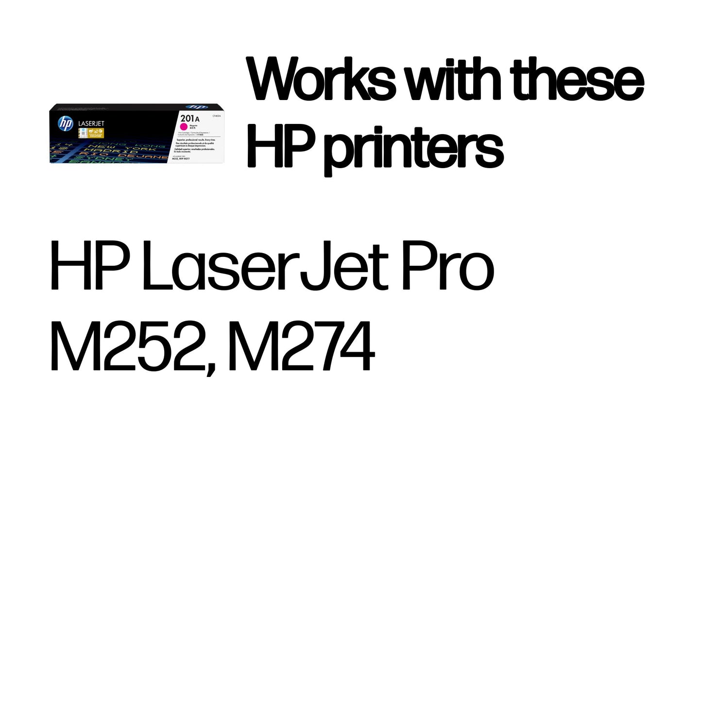 HP TONER CF403A - 201A MAGENTA