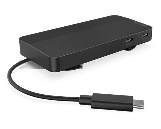 Lenovo USB-C Dual Display Travel Dock with 100W Adapter_UK