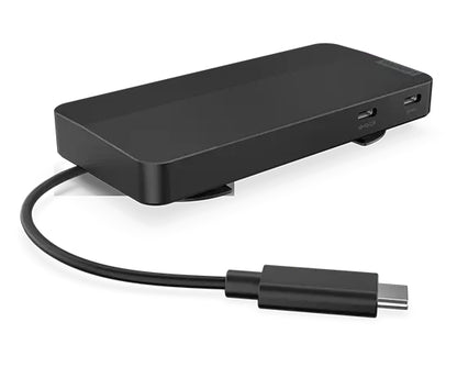 Lenovo USB-C Dual Display Travel Dock with 100W Adapter_UK
