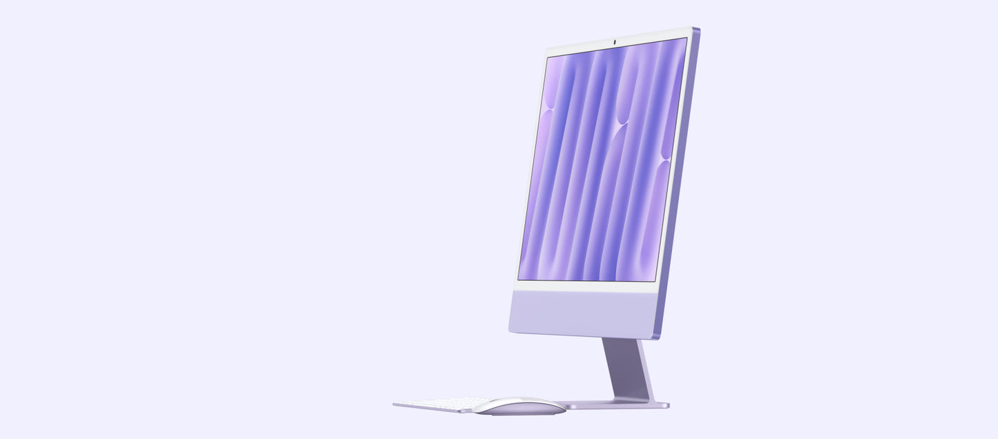 Apple iMac M4 Chip 10 core CPU - 10 Core GPU, 24" Retina Display 4.5K, 16GB RAM, 512GB SSD, MacOS So