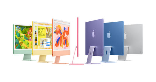 Apple iMac - M3 Chip 8 core CPU - 10 Core GPU, 24" Retina Display 4.5K, 8GB RAM, 256GB SSD, MacOS So