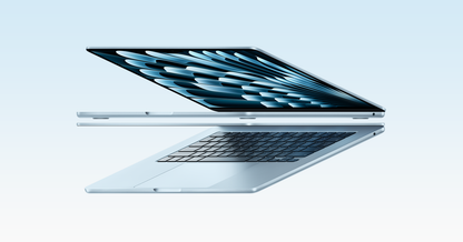 Macbook Air - M2 chip 8 core CPU - 10 core GPU, 8GB RAM, 512GB SSD, MacOS Monterey 12, 15.3”, Starli