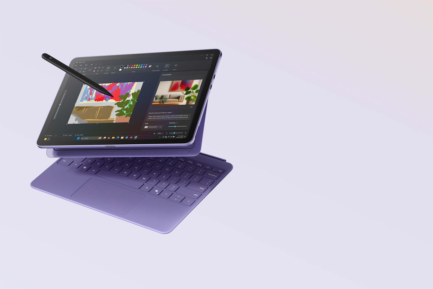 Microsoft Surface Pro keyboard 12 Backlit Black